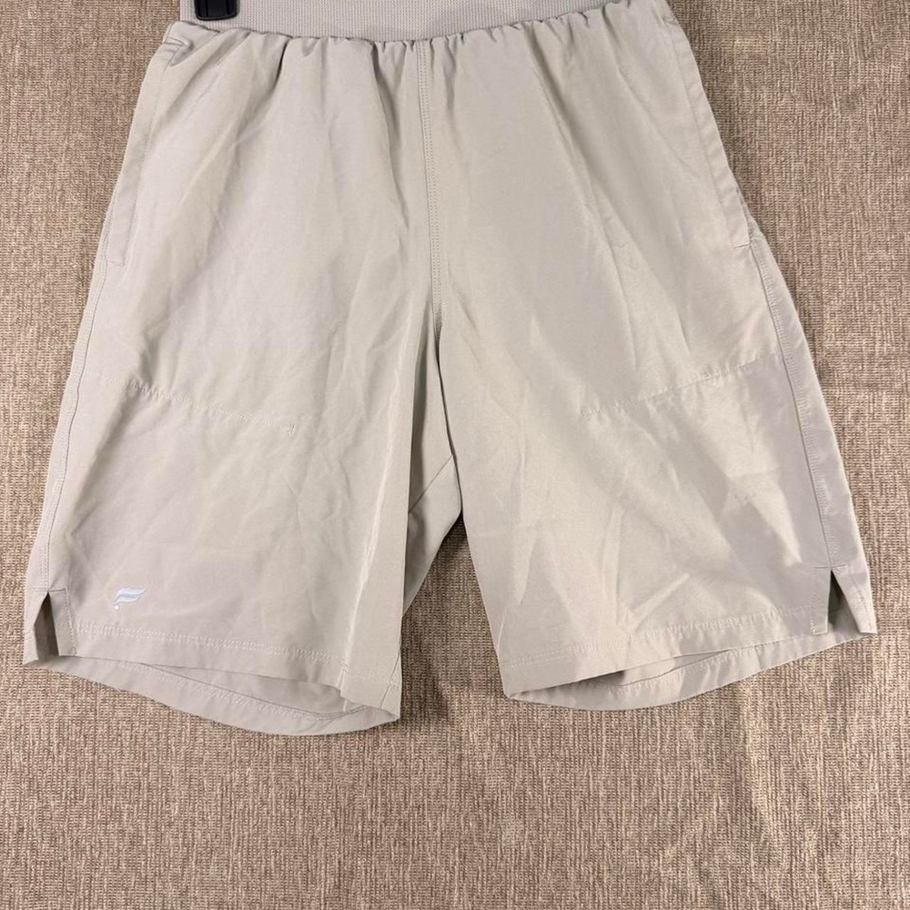 Fabletics Mens Beige Elastic Waist Lightweight Athletic Shorts XS SO14161-6470-1